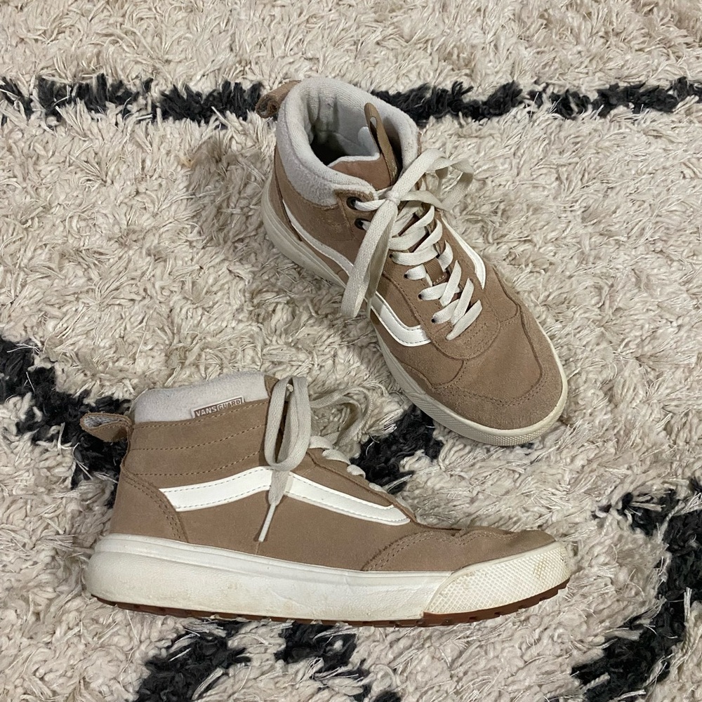 Vans Off The Wall Mid Top Suede Sneakers